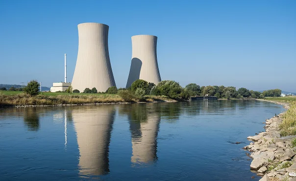 Industrial rainwater harvesting system used for cooling towers.